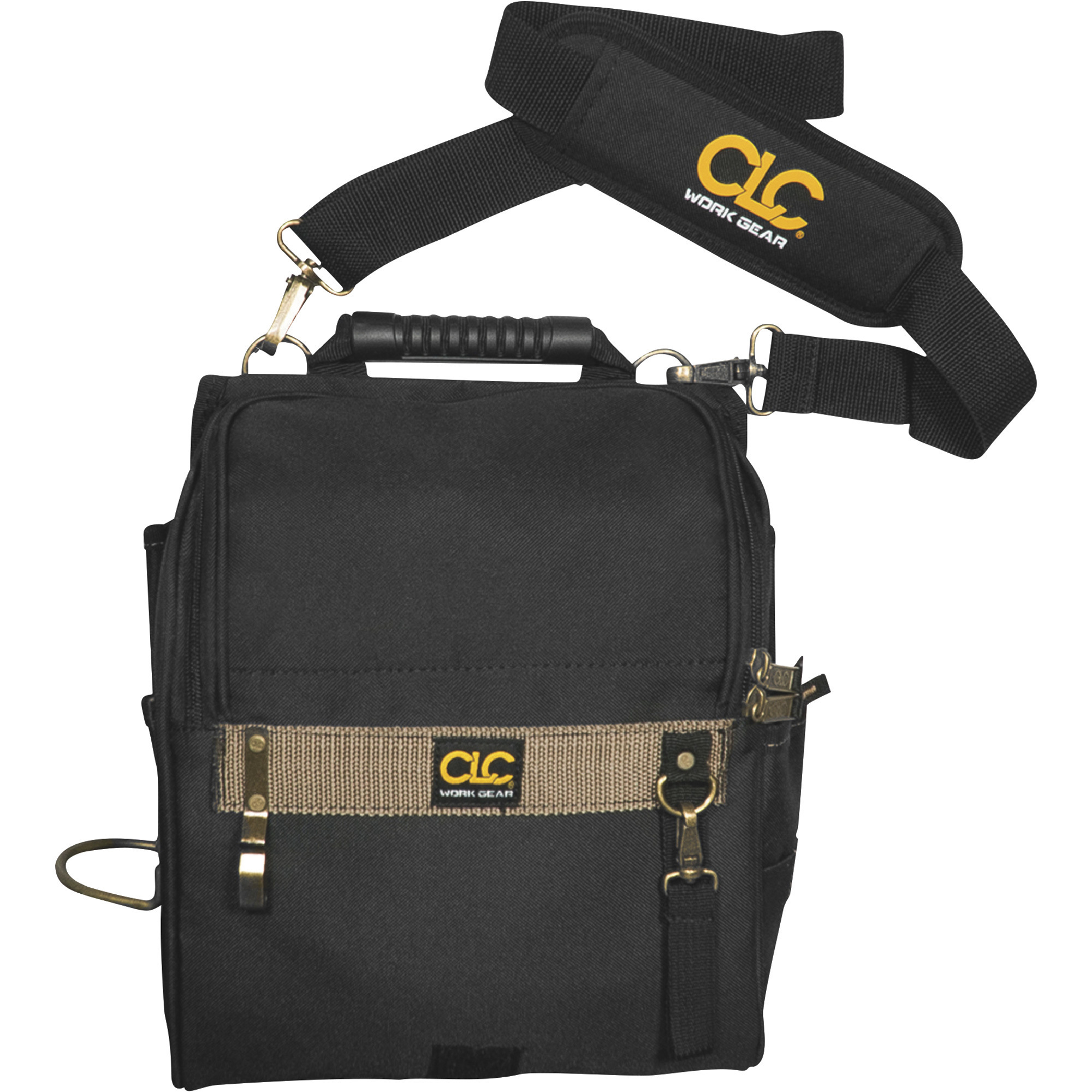 CLC Custom LeatherCraft 21-Pocket Electrician Tool Pouch, 10in.W x 4in.D x 14 1/2in.H Model# 1509